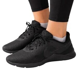 Nike Legend Essential 2 Triple Black Training Sneakers SKUW072